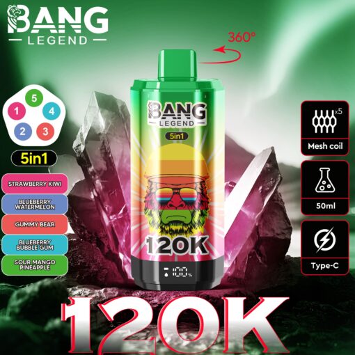 Bang Legend® 120k 5x1